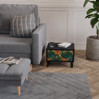 AUTUMN KALEIDOSCOPE Nachttisch in Schwarz