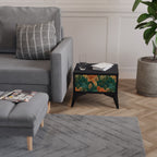 AUTUMN KALEIDOSCOPE Nachttisch in Schwarz