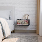 VEILED SUMMIT Nachttisch in Schwarz