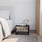 VEILED SUMMIT Nachttisch in Schwarz