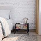 VEILED SUMMIT Nachttisch in Schwarz