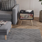 VEILED SUMMIT Nachttisch in Schwarz