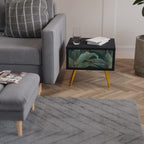 ROYAL GREEN Nachttisch in Schwarz