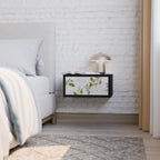 ELEGANT BOTANICS Nachttisch in Schwarz