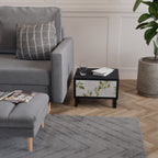 ELEGANT BOTANICS Nachttisch in Schwarz