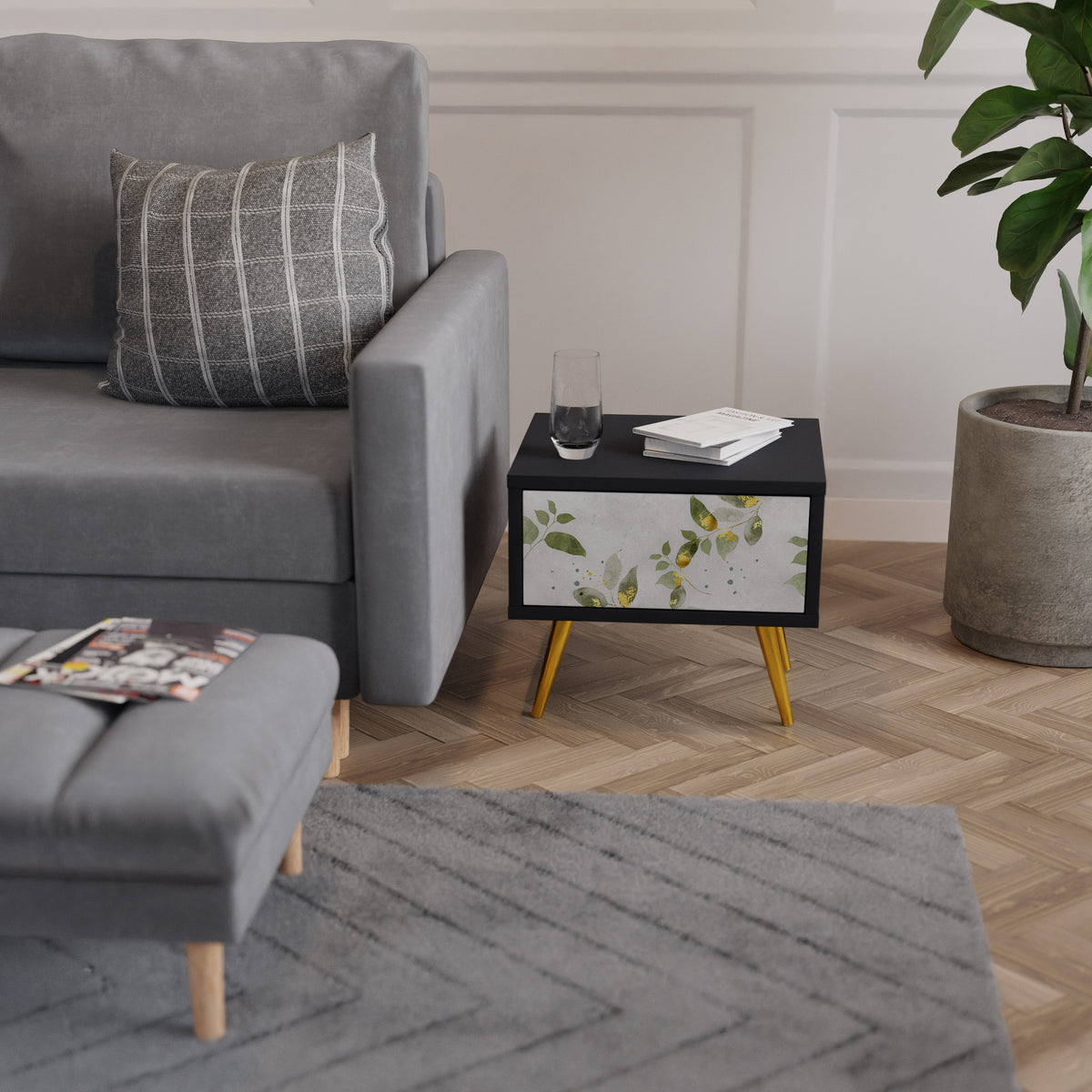 ELEGANT BOTANICS Nachttisch