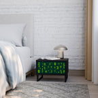 DESERT GREEN Nachttisch in Schwarz