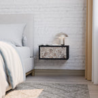 PASSING TIME Nachttisch in Schwarz