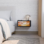 TRACES OF AUTUMN Nachttisch in Schwarz