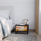 TRACES OF AUTUMN Nachttisch in Schwarz