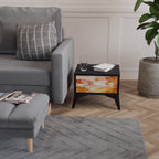 TRACES OF AUTUMN Nachttisch in Schwarz