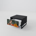 TROPICAL COMPOSITION Nachttisch in Schwarz