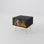 TROPICAL COMPOSITION Nachttisch in Schwarz