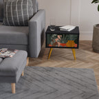 TROPICAL COMPOSITION Nachttisch in Schwarz