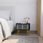 DIMENSION DELIGHTS Nachttisch in Schwarz