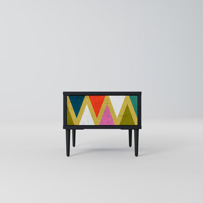 COLORFUL TRIANGLES Nachttisch
