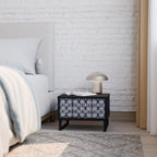 GRAPHITE EYES Nachttisch in Schwarz