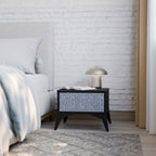 GRAPHITE RAIN Nachttisch in Schwarz