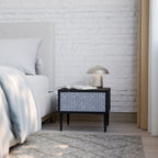 GRAPHITE RAIN Nachttisch in Schwarz