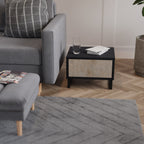 SCREEN ERROR Nachttisch in Schwarz