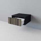 AZTEC Nachttisch in Schwarz