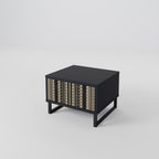 AZTEC Nachttisch in Schwarz