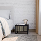 AZTEC Nachttisch in Schwarz