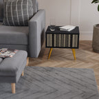 AZTEC Nachttisch in Schwarz