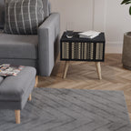 AZTEC Nachttisch in Schwarz