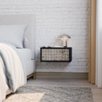 SLIGHTLY BLURRED Nachttisch in Schwarz