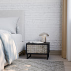 SLIGHTLY BLURRED Nachttisch in Schwarz