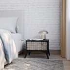 SLIGHTLY BLURRED Nachttisch in Schwarz