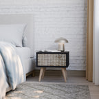 SLIGHTLY BLURRED Nachttisch in Schwarz