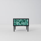 HARMONIC GRID Nachttisch in Schwarz