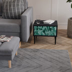 HARMONIC GRID Nachttisch in Schwarz