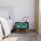 HARMONIC GRID Nachttisch in Schwarz