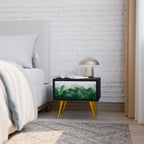 EXPENSIVE NATURE Nachttisch in Schwarz