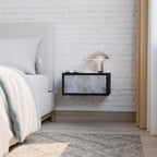 MUTED ARC Nachttisch in Schwarz