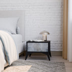 MUTED ARC Nachttisch in Schwarz