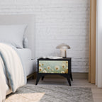 DREAMY MEADOW Nachttisch in Schwarz