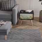 DREAMY MEADOW Nachttisch in Schwarz