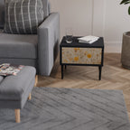 MORNING GLADE Nachttisch in Schwarz