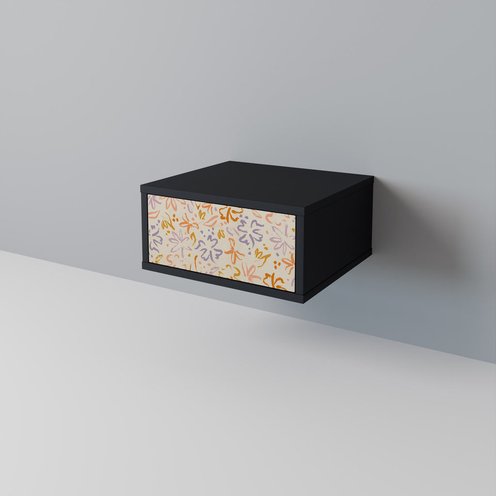 SPRING WHIMSY Nachttisch in Schwarz