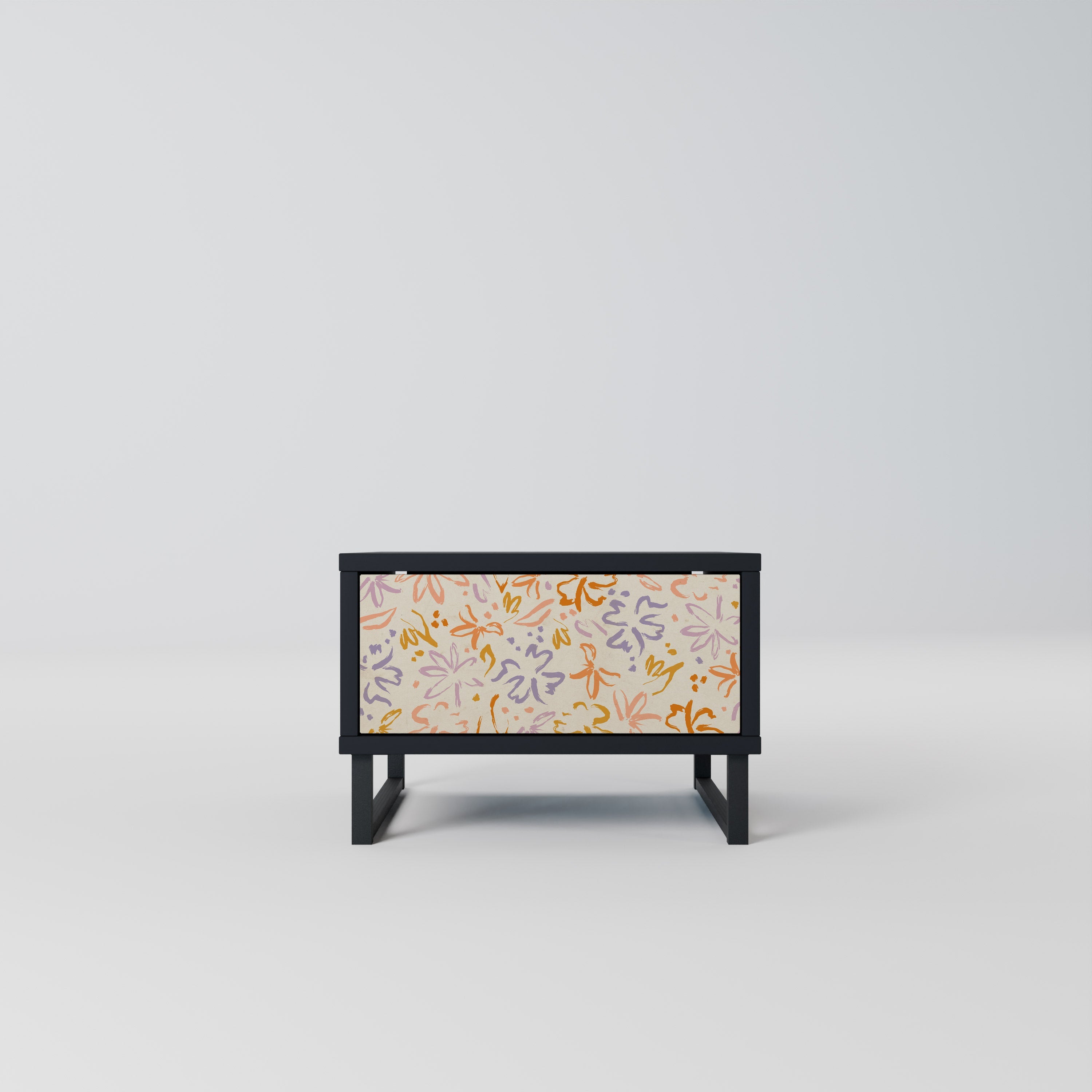 SPRING WHIMSY Nachttisch in Schwarz