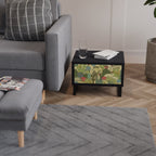 SUCCULENTS KALEIDOSCOPE Nachttisch in Schwarz