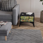 SUCCULENTS KALEIDOSCOPE Nachttisch in Schwarz