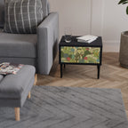 SUCCULENTS KALEIDOSCOPE Nachttisch in Schwarz