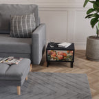 STYLISH BEAUTY Nachttisch in Schwarz