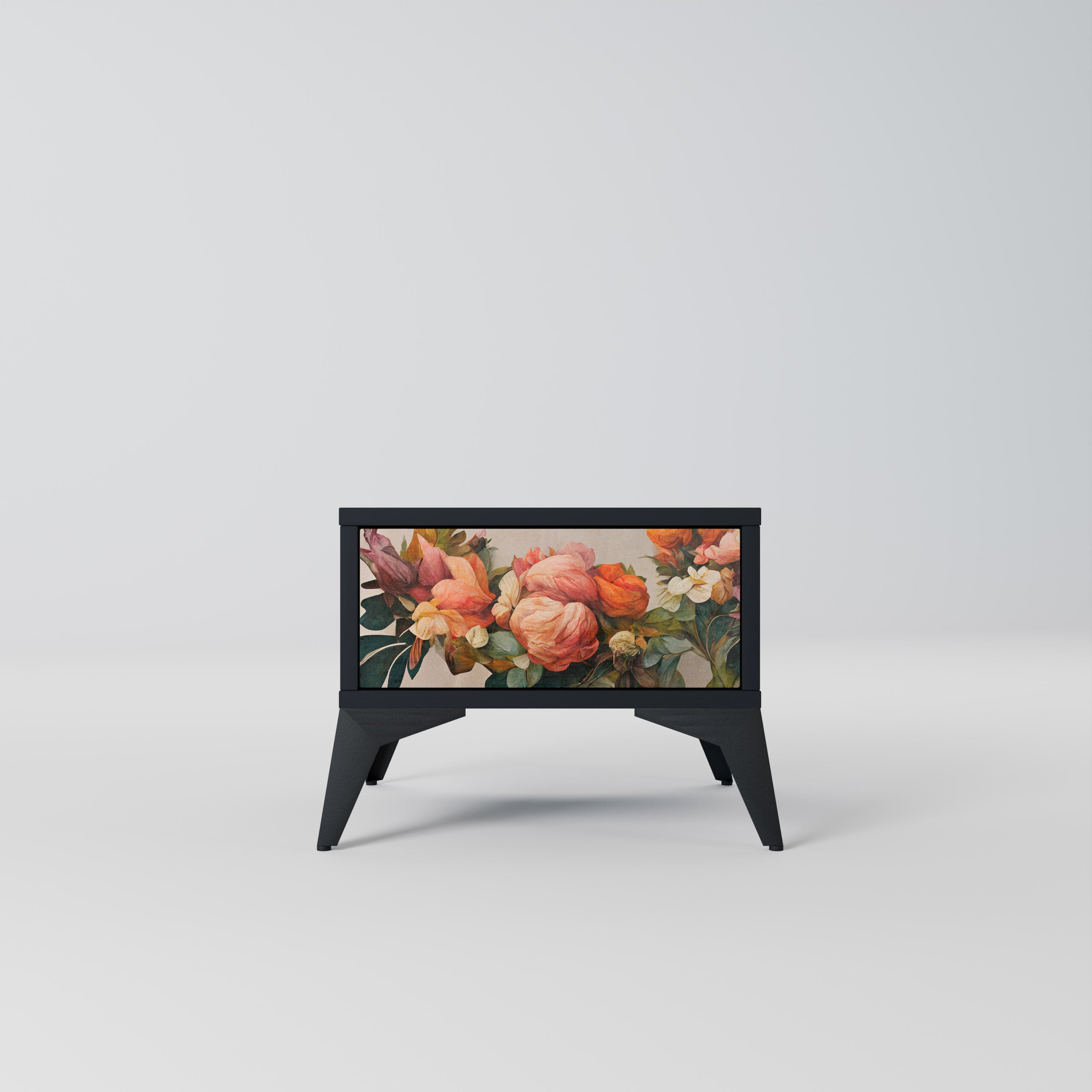 STYLISH BEAUTY Nachttisch in Schwarz