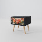 STYLISH BEAUTY Nachttisch in Schwarz